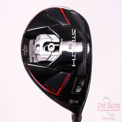 TaylorMade Stealth 2 Plus Fairway Wood 3 Wood 3W 15° Project X HZRDUS Black 4G 70 Graphite Stiff Right Handed 42.25in