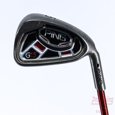 Ping G15 Single Iron 5 Iron Ping TFC 149I Graphite Senior Right Handed Black Dot 37.75in