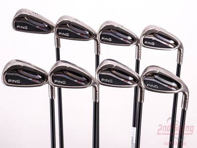 Ping G25 Iron Set 5-PW AW LW Ping TFC 189i Graphite Regular Right Handed Black Dot 38.0in