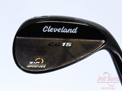 Cleveland CG15 Black Pearl Wedge Sand SW 54° 14 Deg Bounce Project X 6.0 Steel Stiff Right Handed 35.5in