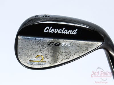 Cleveland CG15 Black Pearl Wedge Gap GW 52° 10 Deg Bounce Dynalite Gold SL S300 Steel Stiff Right Handed 35.5in