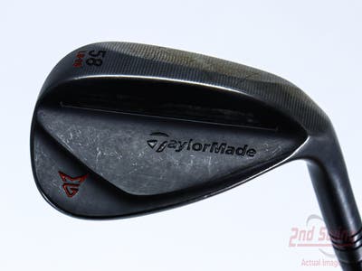TaylorMade Milled Grind 2 Black Wedge Lob LW 58° 8 Deg Bounce Dynamic Gold Tour Issue S400 Steel Stiff Right Handed 34.75in