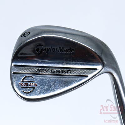 TaylorMade ATV Grind Super Spin Wedge Lob LW 60° ATV Stock Steel Shaft Steel Wedge Flex Right Handed 35.0in