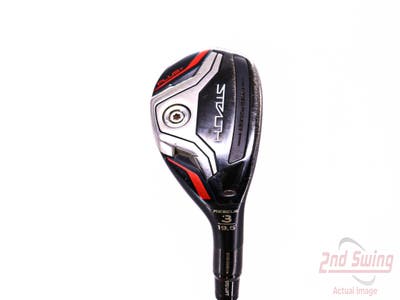 TaylorMade Stealth Rescue Hybrid 3 Hybrid 19.5° PX HZRDUS Smoke Red RDX 80 Graphite Stiff Right Handed 40.0in