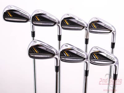 TaylorMade Rocketbladez Iron Set 4-PW AW True Temper Dynamic Gold S300 Steel Stiff Right Handed 38.0in