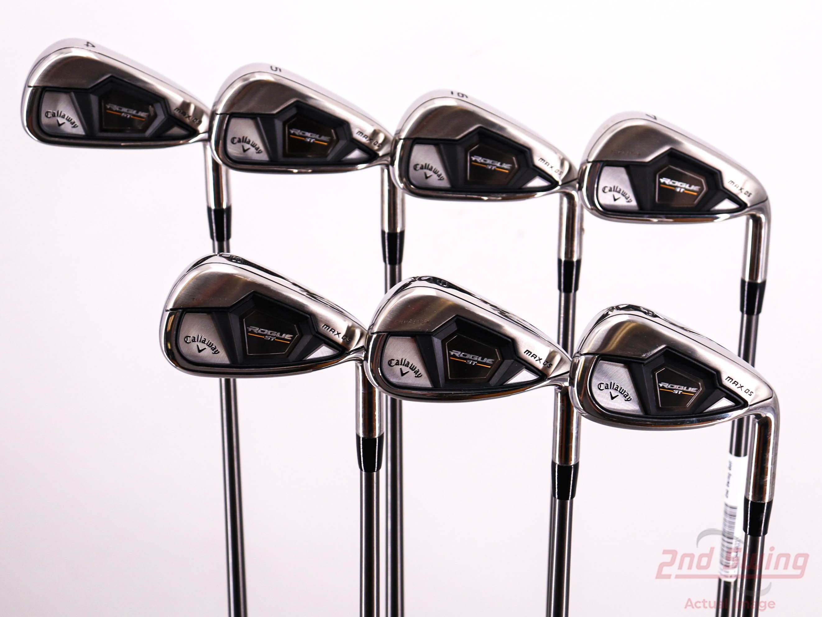 Callaway Rogue ST Max OSアイアンセット Callaway キャロウェイ 中古アイアンセット ROGUE ST MAX OS (US) 5本