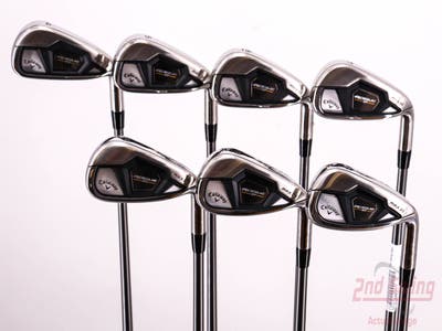 Mint Callaway Rogue ST Max OS Iron Set 4-PW Aldila Synergy Blue 60 Graphite Stiff Right Handed 38.25in