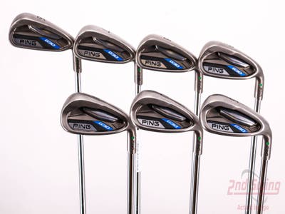 Ping G30 Iron Set 6-PW GW SW Ping CFS Distance Steel Regular Right Handed Green Dot 37.25in