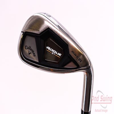 Mint Callaway Rogue ST Max OS Single Iron 9 Iron Aldila Synergy Blue 60 Graphite Regular Right Handed 36.5in