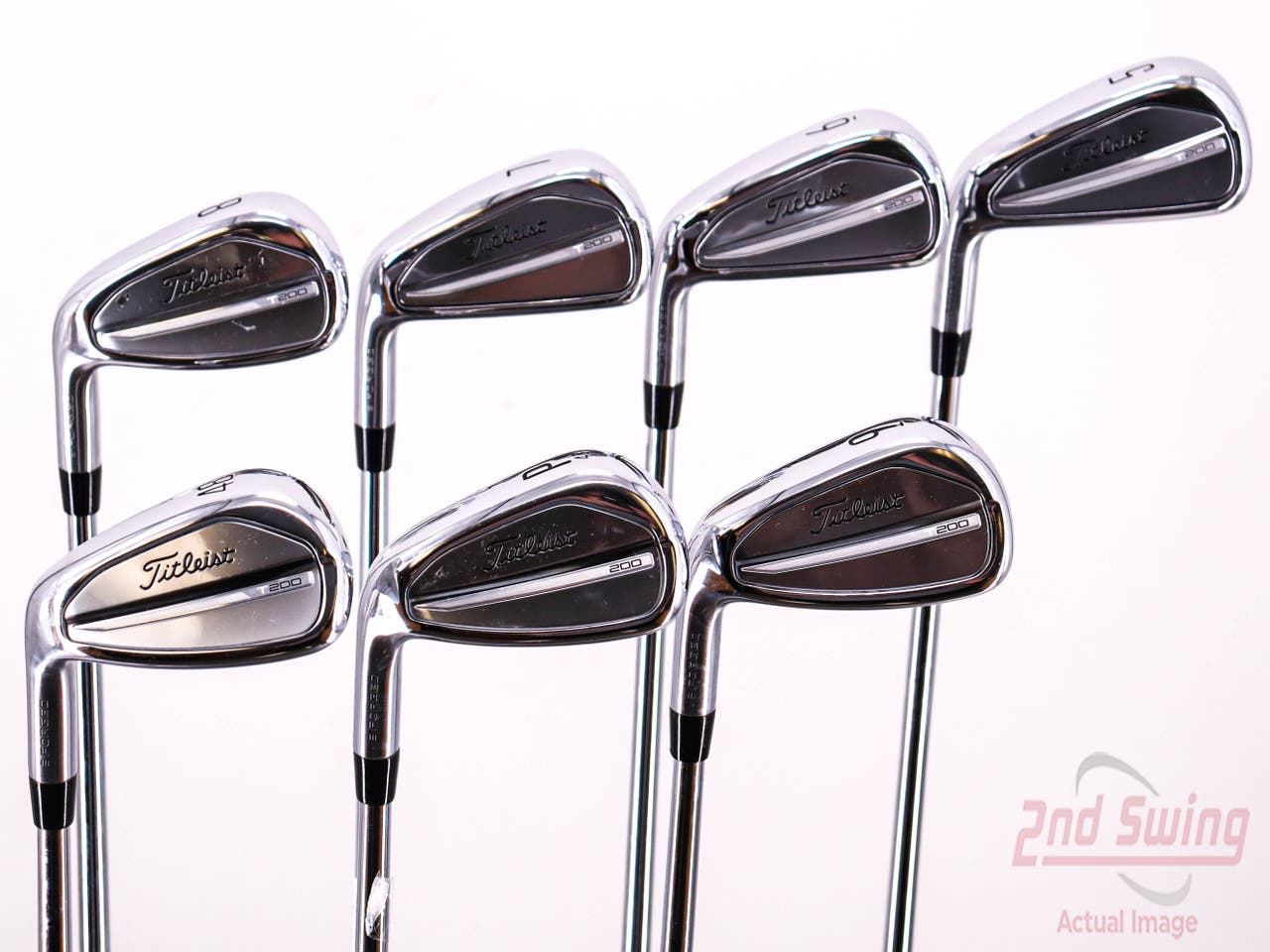 Titleist 2023 T200 Iron Set 5-PW AW Project X LZ 5.5 Steel Regular Left Handed 38.0in