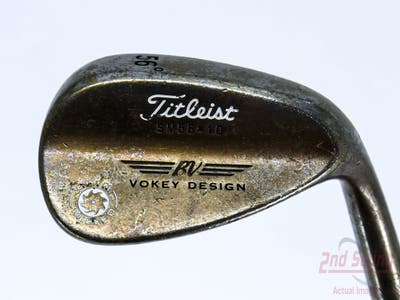 Titleist Vokey Spin Milled Oil Can Wedge Sand SW 56° 10 Deg Bounce True Temper Dynamic Gold Steel Wedge Flex Right Handed 35.25in