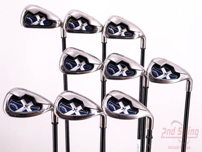 Callaway X-18 Iron Set 5-PW AW SW LW Callaway Stock Graphite Graphite Stiff Right Handed 38.0in
