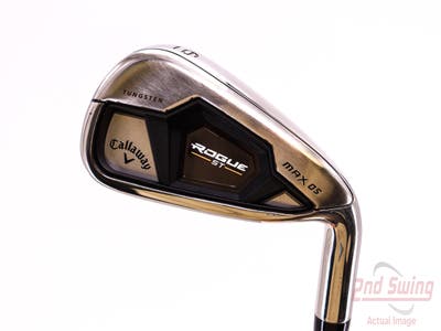 Mint Callaway Rogue ST Max OS Single Iron 6 Iron Aldila Synergy Blue 60 Graphite Stiff Right Handed 37.5in