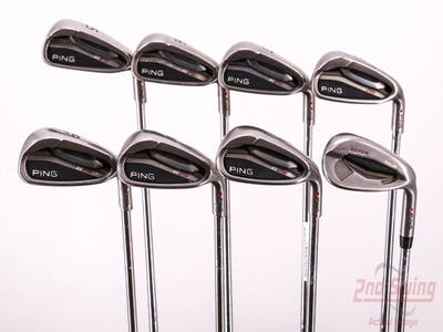 Ping G25 Iron Set 5-PW AW SW Ping CFS Steel Regular Right Handed Red dot 38.0in