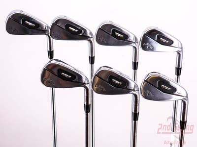 Mint Callaway Rogue ST Pro Iron Set 4-PW Project X LZ 105 5.5 Steel Regular Right Handed 38.0in
