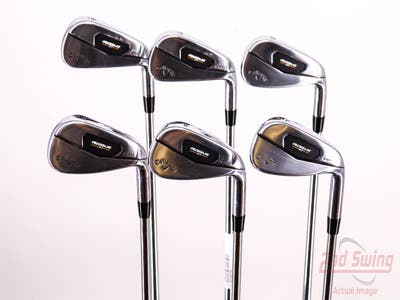 Mint Callaway Rogue ST Pro Iron Set 6-PW AW Project X LZ 105 5.5 Steel Regular Right Handed 37.5in