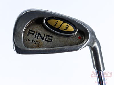 Ping i3 Oversize Single Iron 6 Iron Ping JZ Steel Stiff Right Handed Red dot 37.5in