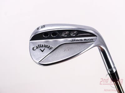 Callaway Jaws Raw Chrome Wedge Lob LW 60° 12 Deg Bounce W Grind UST Mamiya Recoil Wedge Graphite Ladies Right Handed 33.75in
