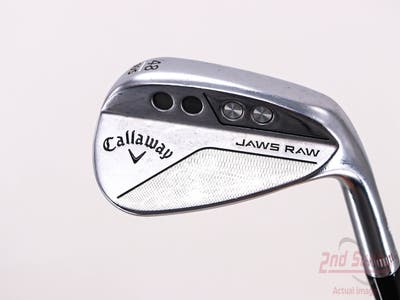Callaway Jaws Raw Chrome Wedge Pitching Wedge PW 48° 10 Deg Bounce S Grind Dynamic Gold Spinner TI Steel Wedge Flex Right Handed 35.5in