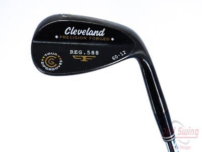 Cleveland 2012 588 Black Pearl Wedge Lob LW 60° 12 Deg Bounce True Temper Tour Concept Steel Wedge Flex Right Handed 35.25in