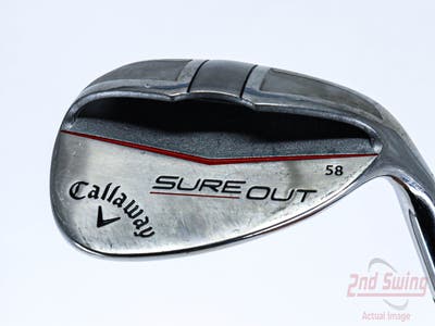 Callaway Sure Out Wedge Lob LW 58° UST Mamiya 65 SURE OUT Graphite Wedge Flex Right Handed 34.75in