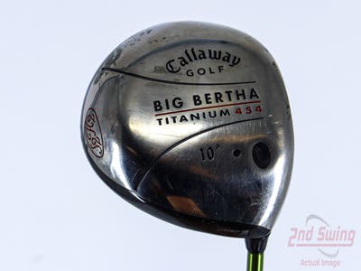 Callaway Big Bertha Titanium 454 Driver 10° Aldila NV 65 Graphite Stiff Right Handed 45.0in