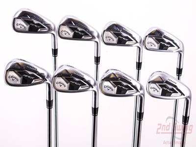 Callaway Apex 19 Iron Set 4-PW AW FST KBS Tour 90 Steel Regular Right Handed 38.5in