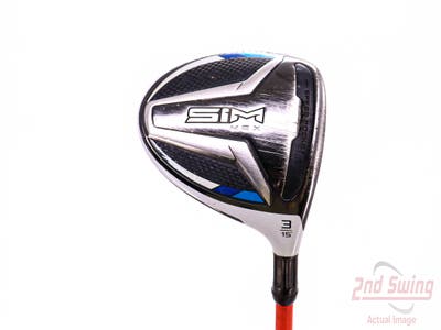 TaylorMade SIM MAX Fairway Wood 3 Wood 3W 15° UST V2 High Launch 50 Graphite Regular Right Handed 43.5in