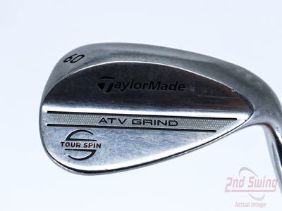 TaylorMade ATV Grind Super Spin Wedge Lob LW 60° ATV FST KBS Tour 105 Steel Wedge Flex Right Handed 35.0in