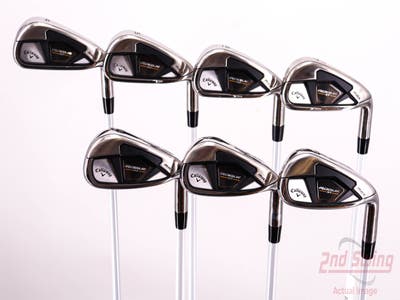 Mint Callaway Rogue ST Max Iron Set 4-PW Callaway X Hot Graphite Graphite Regular Right Handed 38.0in