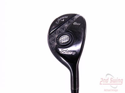 Callaway 2018 Solaire Hybrid 6 Hybrid Callaway Stock Graphite Graphite Ladies Right Handed 38.5in
