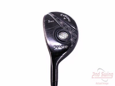 Callaway 2018 Solaire Hybrid 5 Hybrid Callaway Stock Graphite Graphite Ladies Left Handed 39.25in