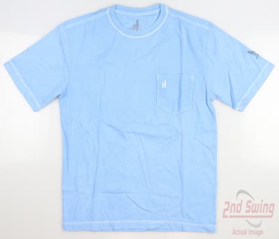 New W/ Logo Mens Johnnie-O T-Shirt X-Small XS Blue MSRP $42