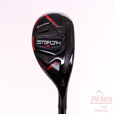Mint TaylorMade Stealth 2 Rescue Hybrid 4 Hybrid 22° Fujikura Ventus TR Red HB 6 Graphite Regular Right Handed 40.25in