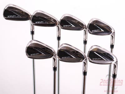 TaylorMade Stealth Iron Set 5-PW GW FST KBS MAX 85 MT Steel Regular Right Handed 37.25in