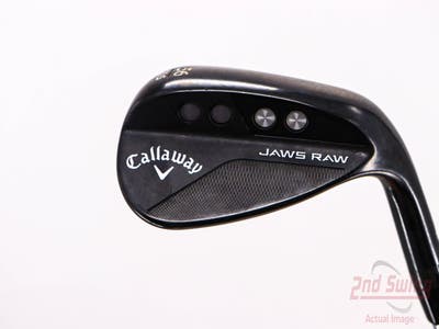 Callaway Jaws Raw Black Plasma Wedge Sand SW 56° 10 Deg Bounce S Grind Dynamic Gold Spinner TI Steel Wedge Flex Right Handed 36.25in