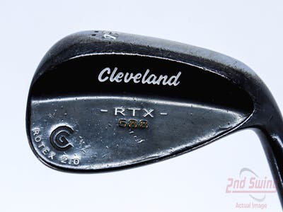 Cleveland 588 RTX 2.0 Black Satin Wedge Sand SW 54° 10 Deg Bounce True Temper Dynamic Gold Steel Wedge Flex Right Handed 36.75in
