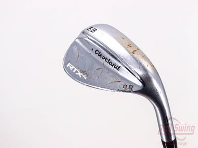 Cleveland RTX 4 Tour Satin Wedge Lob LW 58° 9 Deg Bounce Project X 5.5 Steel Regular Right Handed 35.5in
