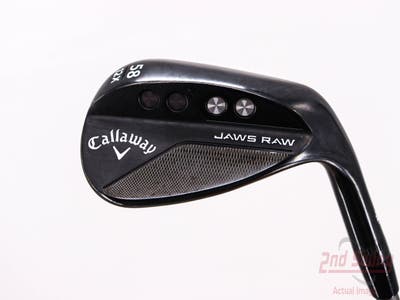 Callaway Jaws Raw Black Plasma Wedge Lob LW 58° 12 Deg Bounce X Grind Project X Catalyst 80 Spinner Graphite Wedge Flex Right Handed 35.0in