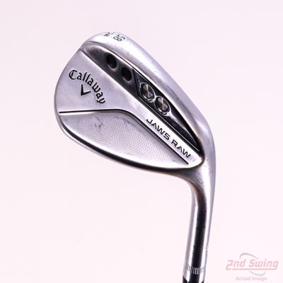 Callaway Jaws Raw Chrome Wedge Lob LW 58° 12 Deg Bounce W Grind Dynamic Gold Spinner TI Steel Wedge Flex Right Handed 35.0in