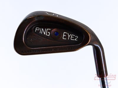 Ping Eye 2 Beryllium Copper Single Iron 5 Iron Ping ZZ Lite Steel Stiff Right Handed Blue Dot 38.0in