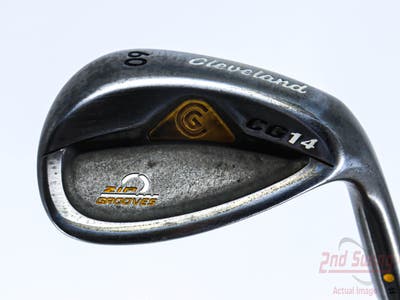 Cleveland CG14 Gunmetal Wedge Lob LW 60° 8 Deg Bounce Cleveland Traction Wedge Steel Wedge Flex Right Handed 35.5in
