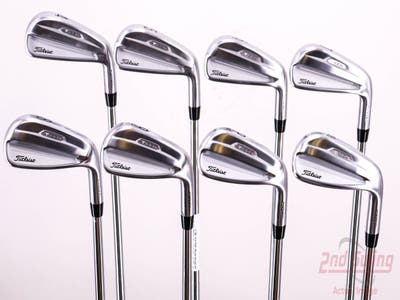 Mint Titleist 2021 T100S Iron Set 4-PW, 48 Dynamic Gold Tour Issue S400 Steel Stiff Right Handed 38.0in