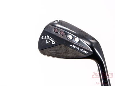 Callaway Jaws Raw Black Plasma Wedge Pitching Wedge PW 48° 10 Deg Bounce S Grind Mitsubishi MMT 95 Steel Stiff Right Handed 37.0in