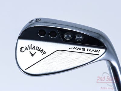 Callaway Jaws Raw Chrome Wedge Gap GW 50° 10 Deg Bounce S Grind Dynamic Gold Tour Issue Steel X-Stiff Right Handed 35.5in