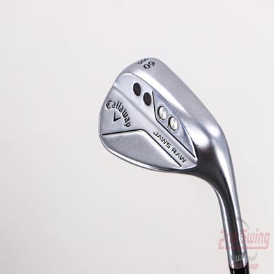 Callaway Jaws Raw Chrome Wedge Lob LW 60° 10 Deg Bounce S Grind Dynamic Gold Tour Issue Steel Stiff Right Handed 35.0in