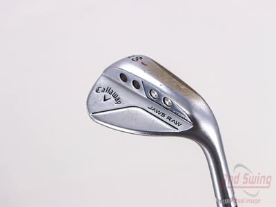 Callaway Jaws Raw Chrome Wedge Lob LW 60° 8 Deg Bounce Z Grind Dynamic Gold Tour Issue Steel Stiff Right Handed 35.0in