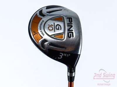 Ping G10 Fairway Wood 3 Wood 3W 15.5° Ping TFC 129F Graphite Stiff Right Handed 43.0in