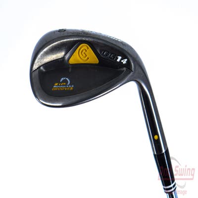Cleveland CG14 Gunmetal Wedge Lob LW 60° 8 Deg Bounce Cleveland Traction Wedge Steel Wedge Flex Right Handed 35.5in