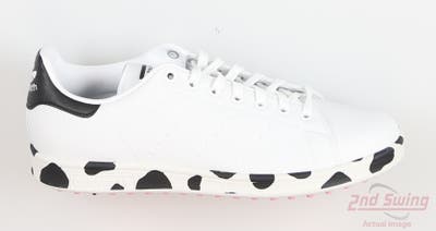 New Mens Golf Shoe Adidas Stan Smith Limited Dairyland Golf Spikeless Shoe 11 White/Black MSRP $120